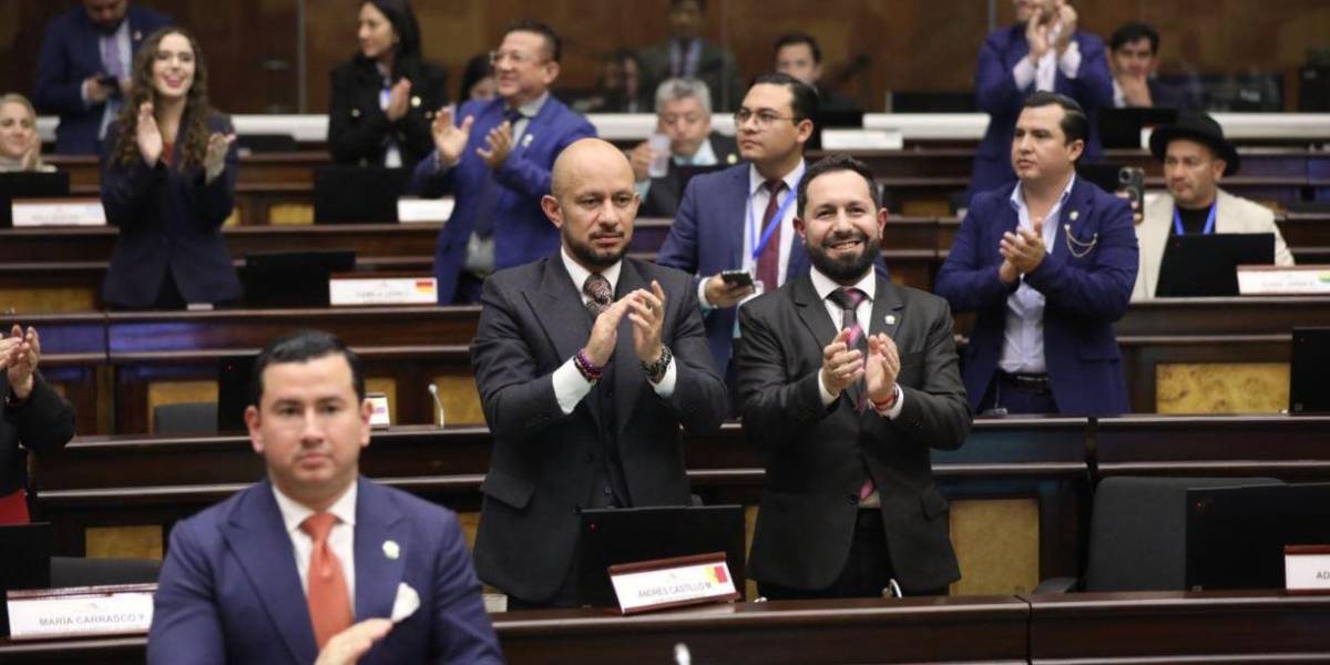 Bancada ADN festeja la repartición de las comisiones de la Asamblea