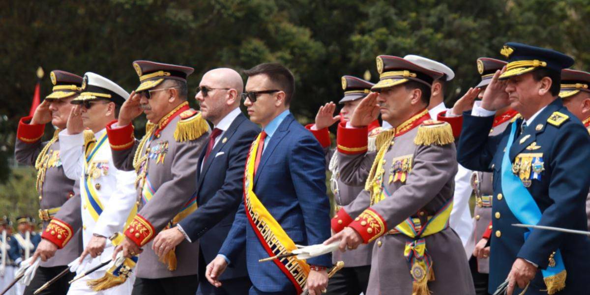 Daniel Noboa reaparece públicamente: Jamás nos rendiremos, primero se rendirán las mafias, los criminales