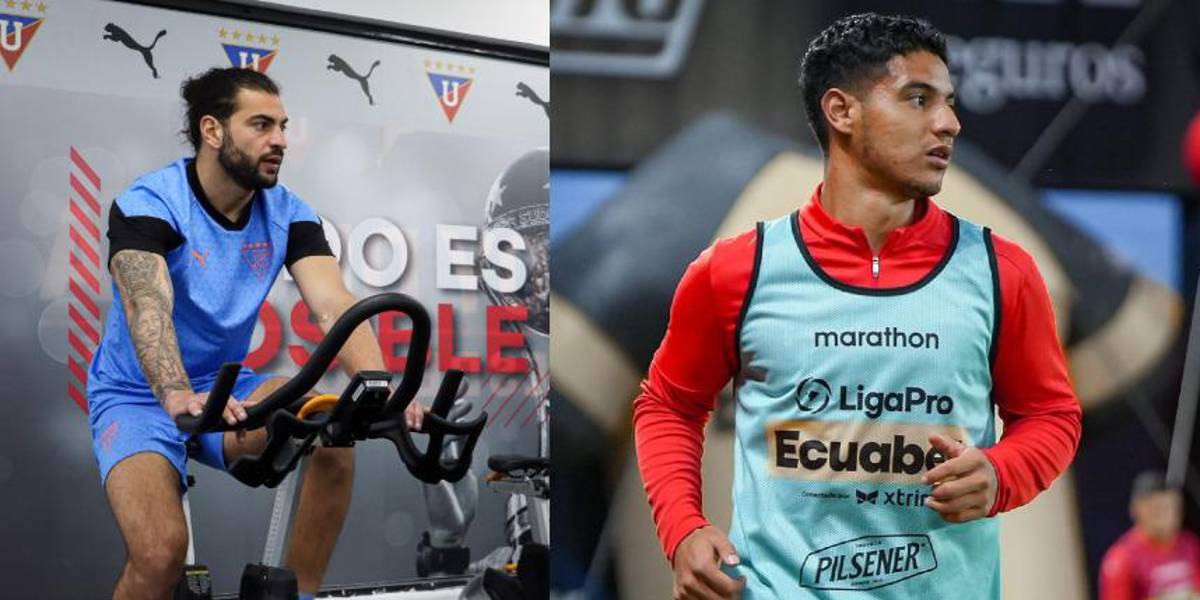 Informe médico de Liga de Quito: Gian Franco Allala y Kevin Minda en recuperación