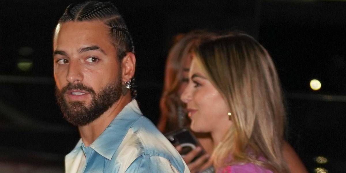 Maluma desafió las normas de Instagram con una foto sin ropa, su novia le reclamó en público