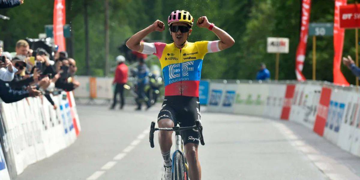 Richard Carapaz participará en el Tour de Luxemburgo que inicia este miércoles