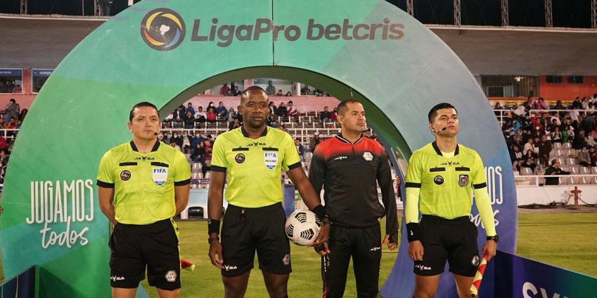 Liga Pro: Estos son los árbitros designados para la primera fecha del fútbol ecuatoriano