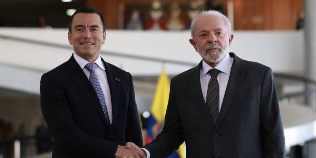Lula y Noboa ponen de lado las ideologías y acuerdan promover el comercio entre Brasil y Ecuador
