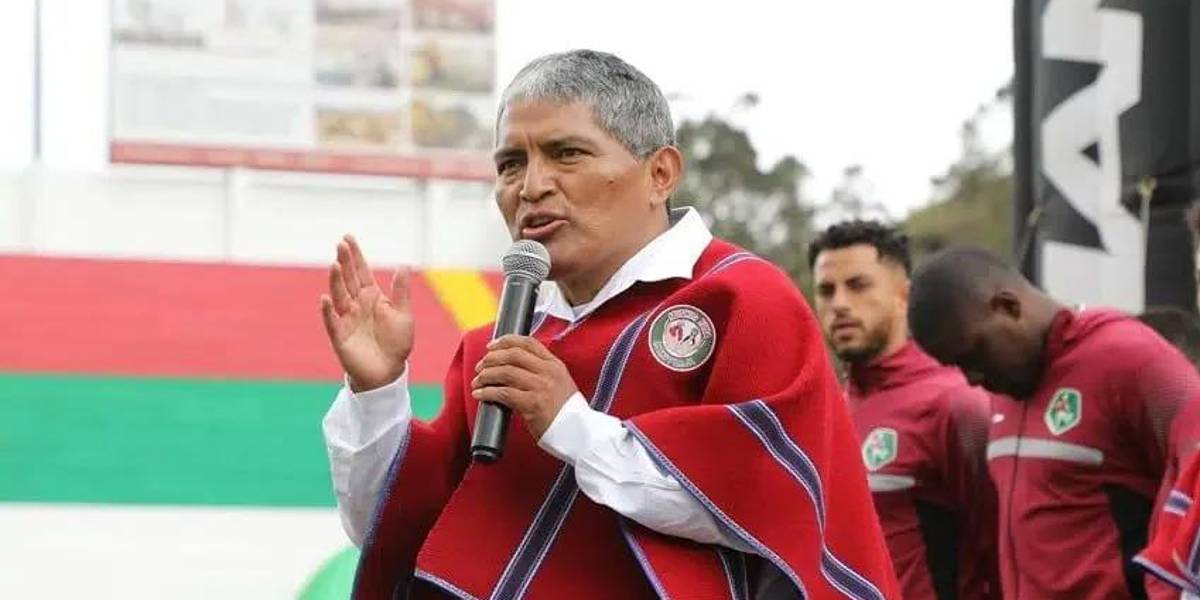 Luis Alfonso Chango y su polémico cruce con los jugadores de Independiente del Valle