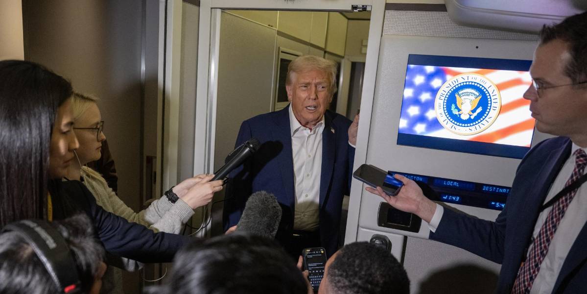 Donald Trump parte a gira por Asia, donde verá a Xi Jinping y espera encontrarse con Lula da Silva y Kim Jong Un