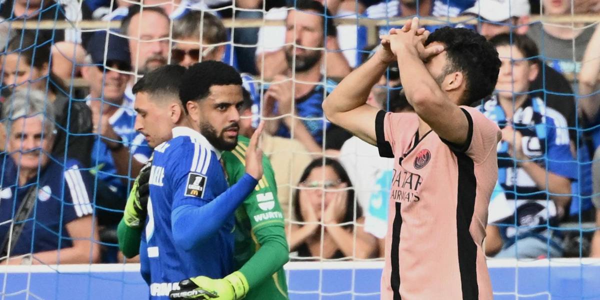 Segunda derrota del PSG, de Willian Pacho, en la Liga Francesa