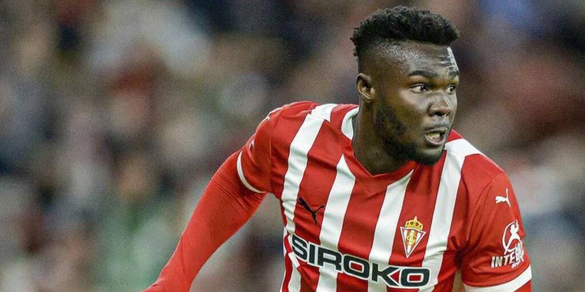 Jordy Caicedo regresa a préstamo al Sporting Gijón español