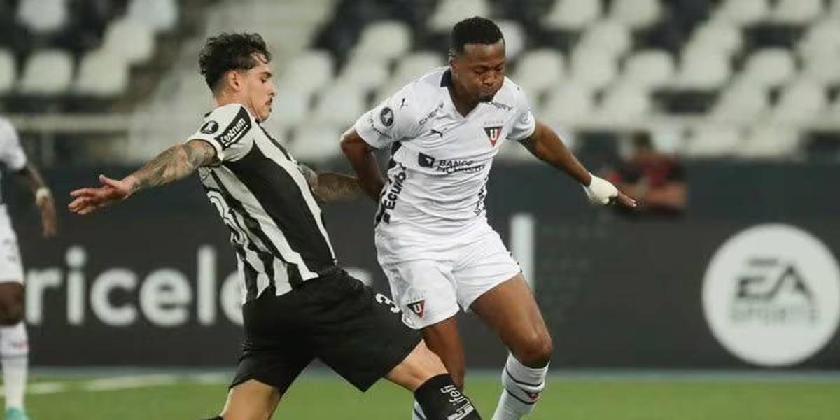 Liga de Quito visita al Botafogo del hijo de Carlo Ancelotti por los octavos de final de la Copa Libertadores