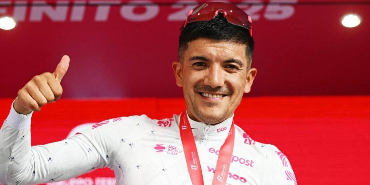 Richard Carapaz ganó más de USD 90 mil en premios dentro del Giro de Italia 2025