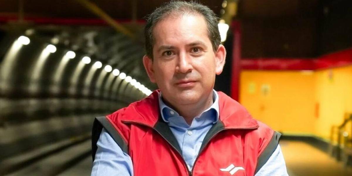 Víctor Hugo Villacrés presentó su renuncia a la Gerencia del Metro de Quito