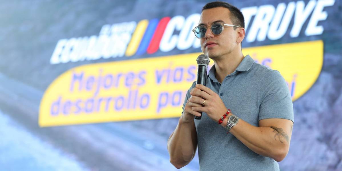Daniel Noboa habló en Cuenca de José Serrano, energía y salud