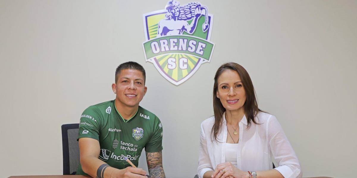 Marlon Mejía deja Emelec para fichar por Orense SC