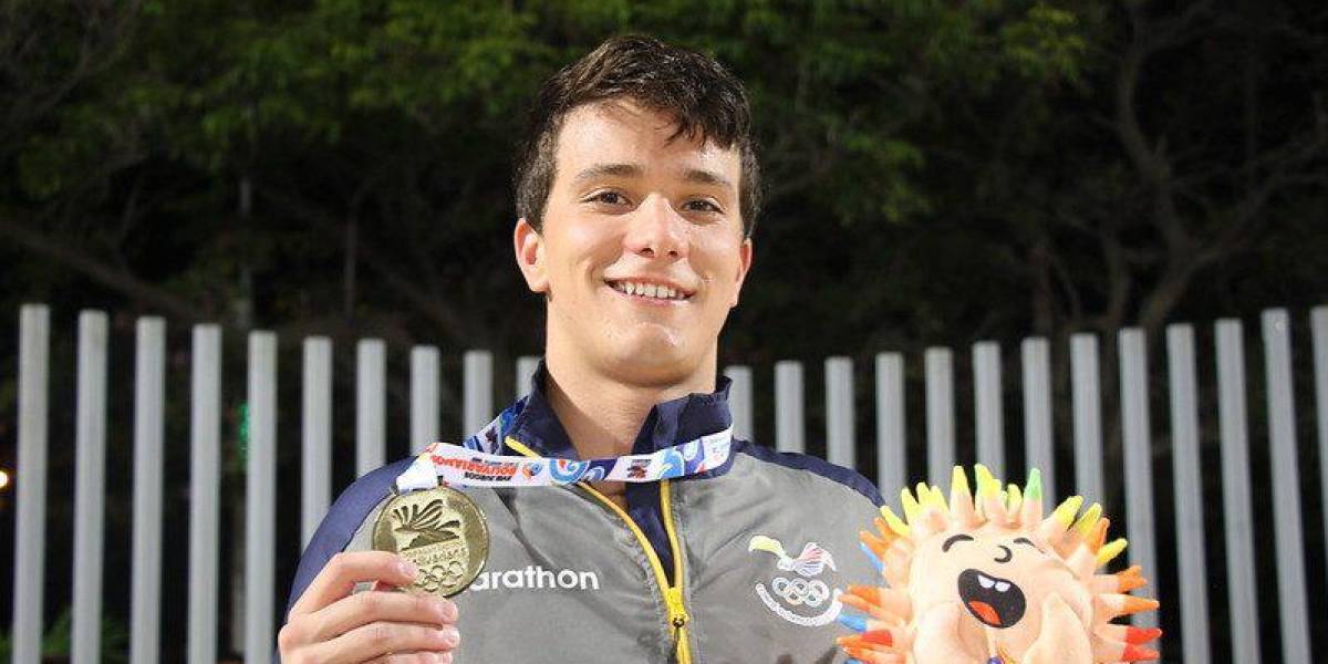 Tomás Peribonio: Lo que no sabías del nadador ecuatoriano que impuso una nueva marca nacional