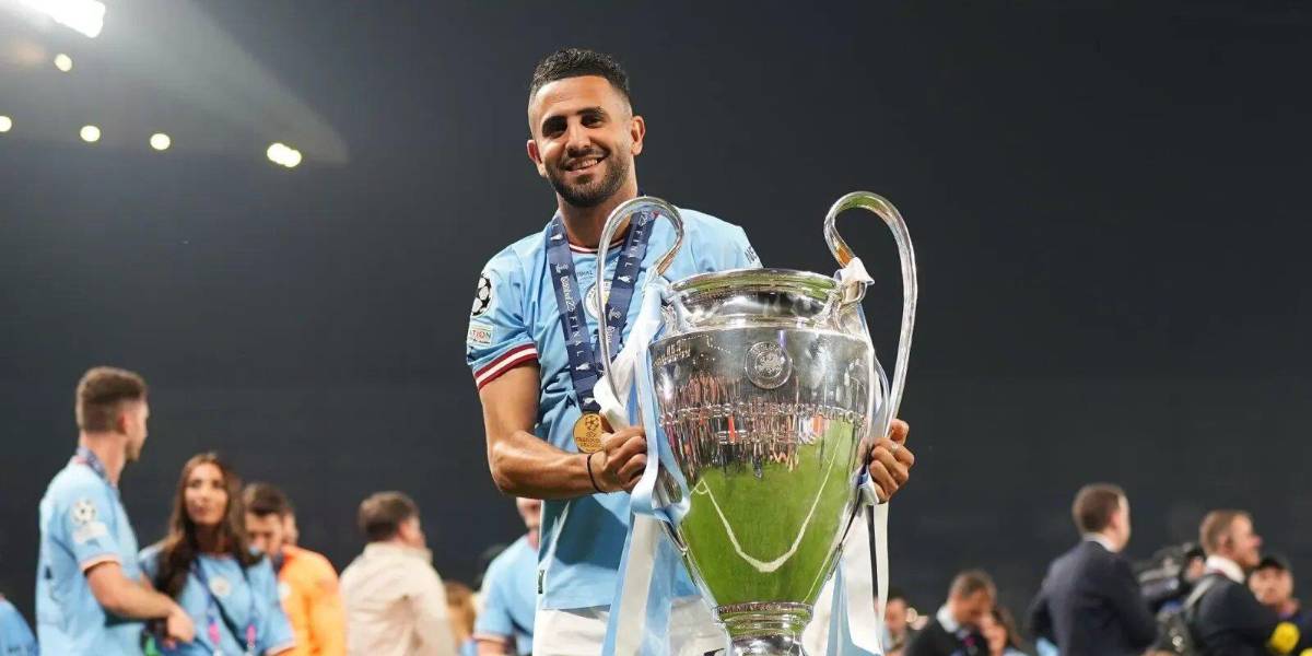 Riyad Mahrez, de ser campeón de la Champions League a jugar para el Al-Ahli árabe