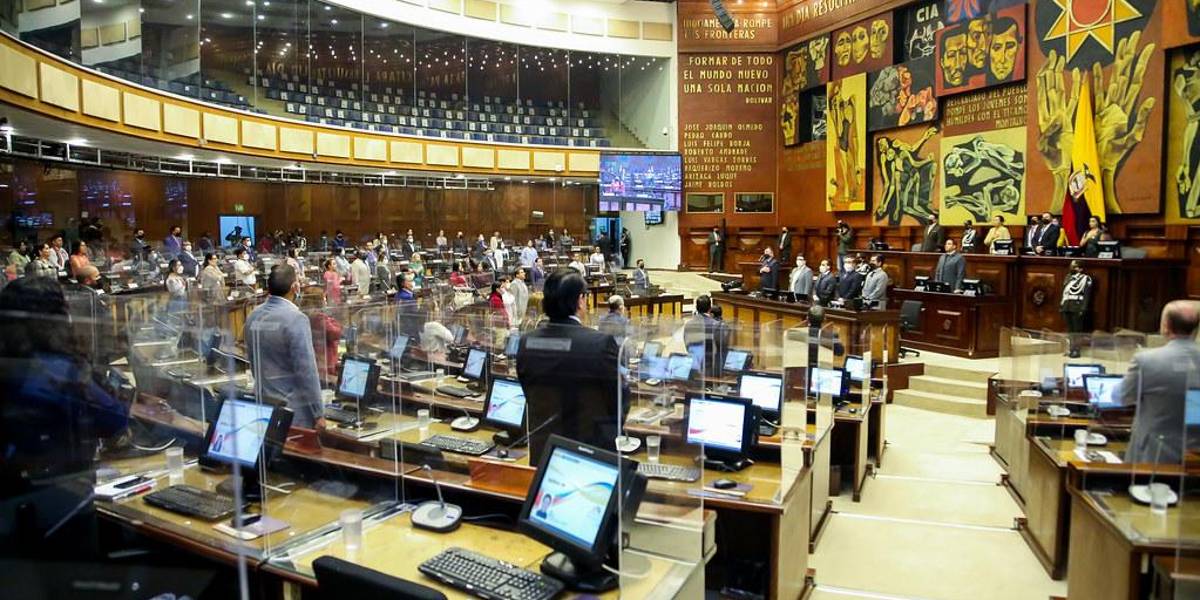 Violencia en Ecuador: sesión en la Asamblea Nacional para analizar la inseguridad