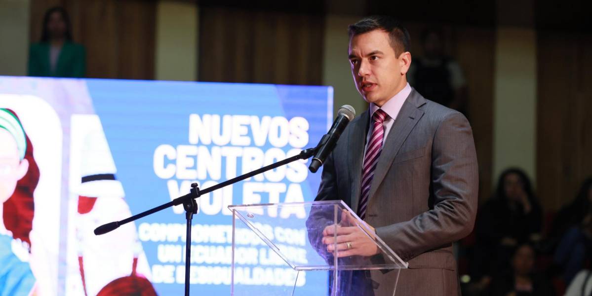 Daniel Noboa encarga nuevamente la Presidencia a Cynthia Gellibert, entre el 24 y 27 de enero