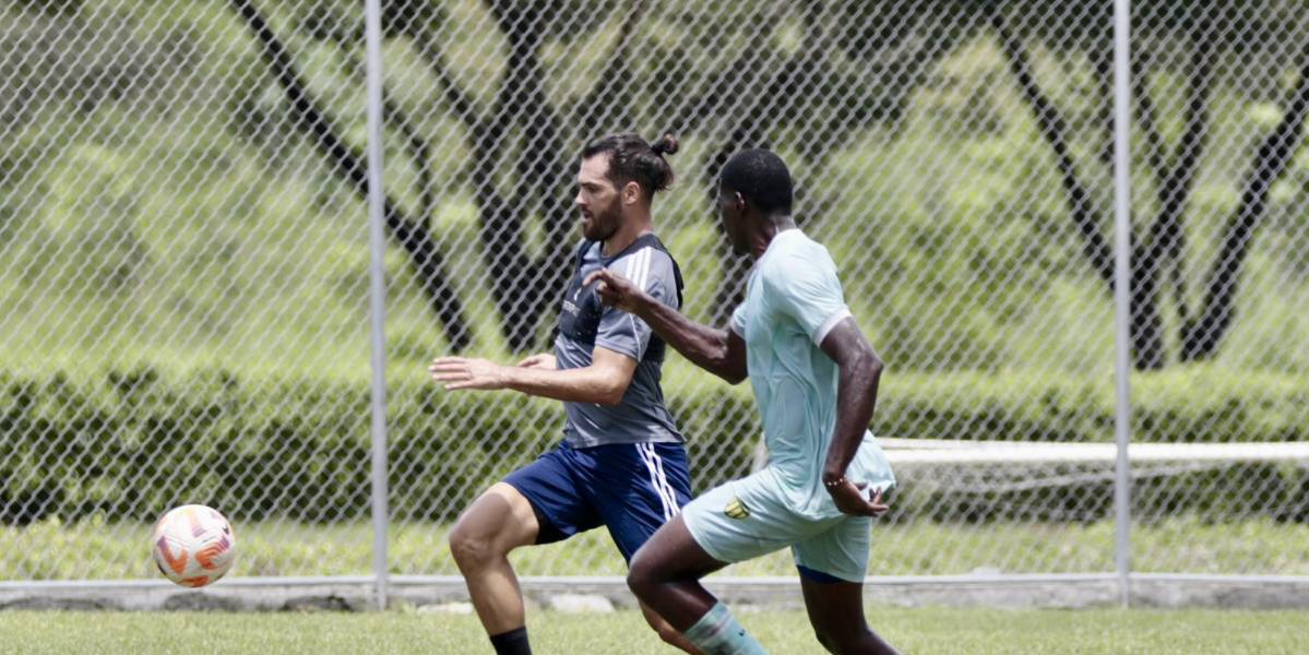 Pedro Ortiz y Facundo Castelli sumaron minutos con Emelec en amistoso