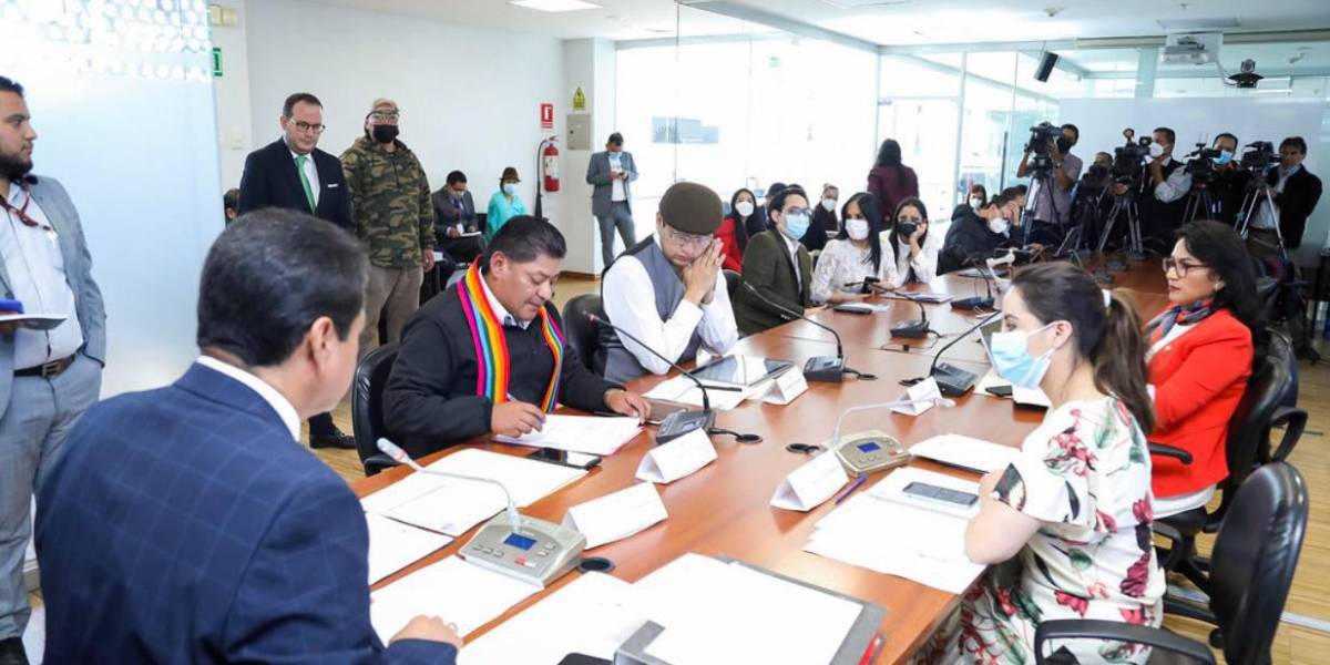 Comisión notifica a Guadalupe Llori para que presente sus pruebas de descargo