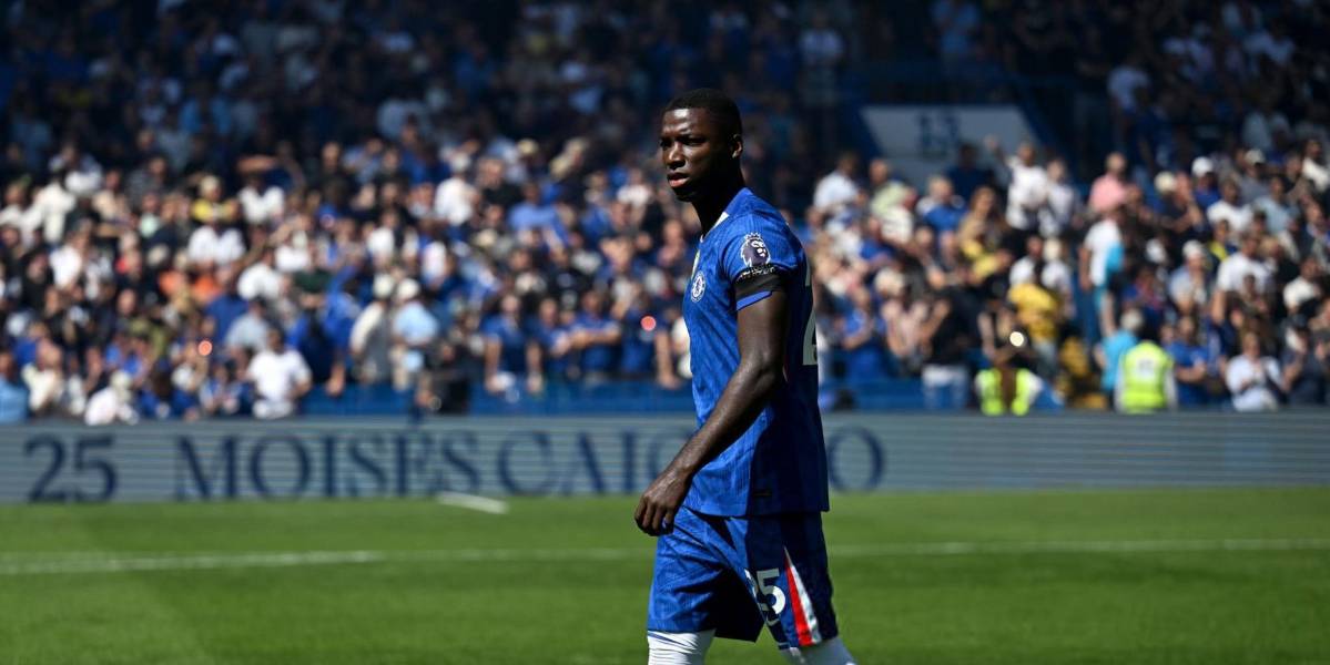 (VIDEO) La nueva regla que se estrenó en la Premier League y tuvo que ver con Moisés Caicedo