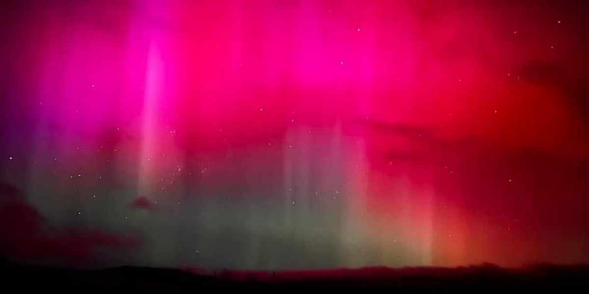El astronauta Don Pettit fotografía una rara aurora roja desde el espacio