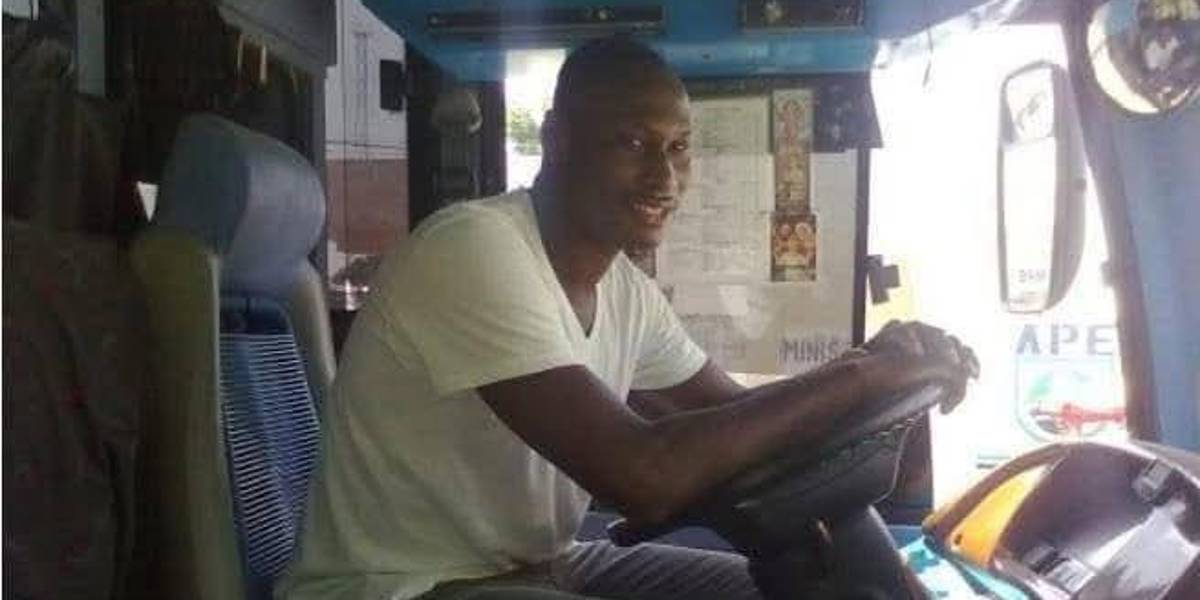 Ebelio Ordóñez, de goleador a chofer de bus: Hoy cumplo mi sueño de niño