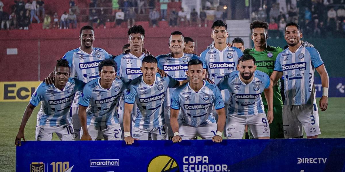 Guayaquil City remontó y derrotó a Deportivo Santo Domingo y se clasificó a los cuartos de final de la Copa Ecuador