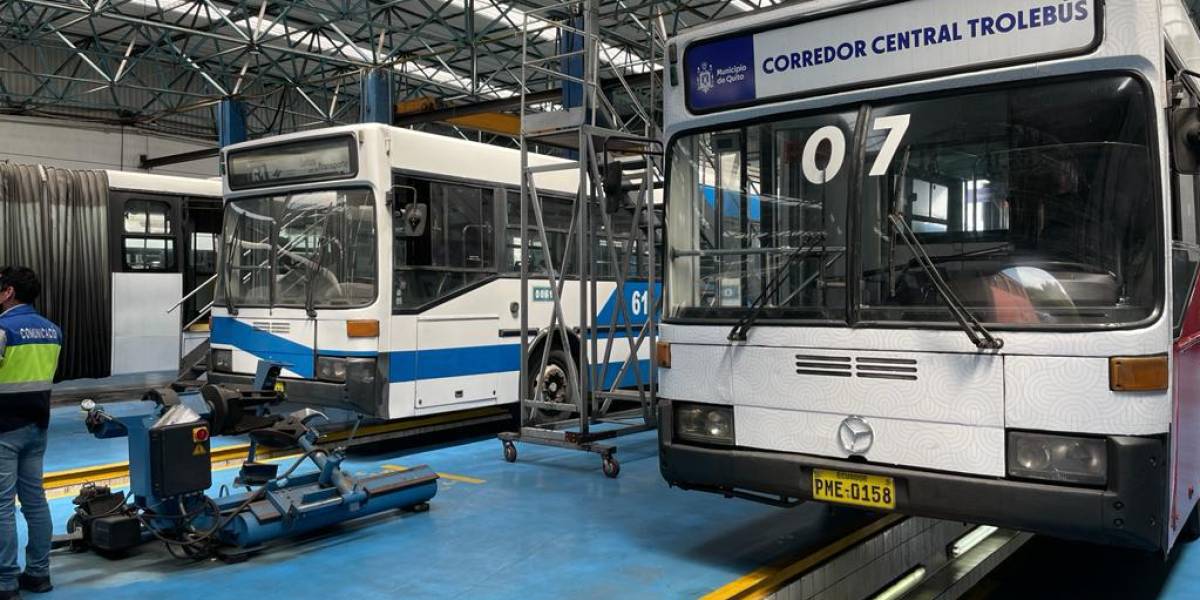 Quito: Trolebús cumple 27 años y es un servicio que requiere renovarse
