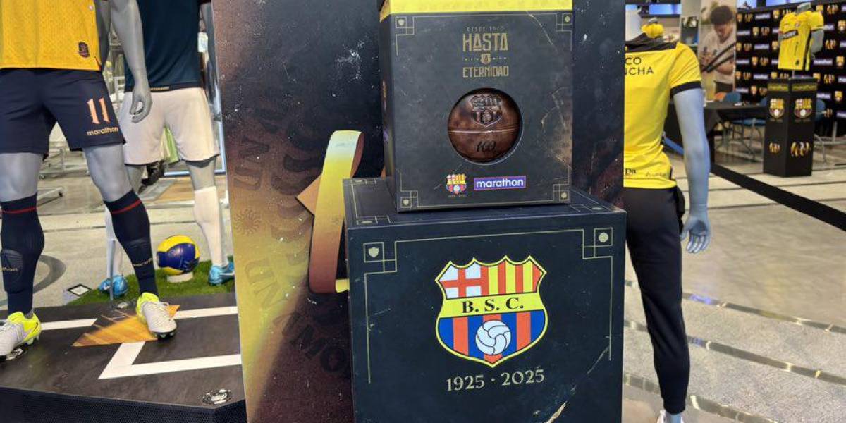 Barcelona SC presenta una caja conmemorativa por sus 100 años, ¿cuánto cuesta?