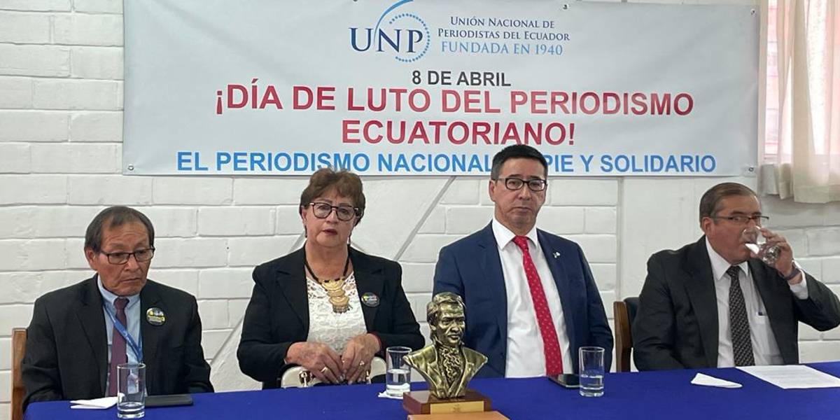 #NosFaltan3: Javier, Paúl y Efraín fueron homenajeados por la Unión Nacional de Periodistas