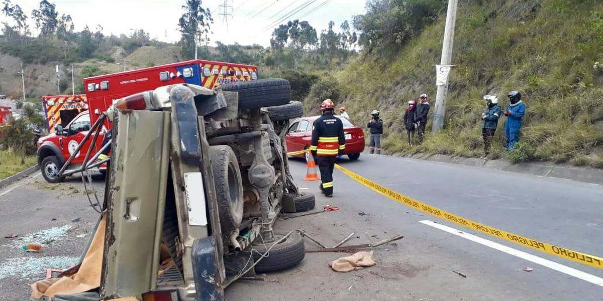 Una persona muere cada cuatro horas por accidentes de tránsito en Ecuador