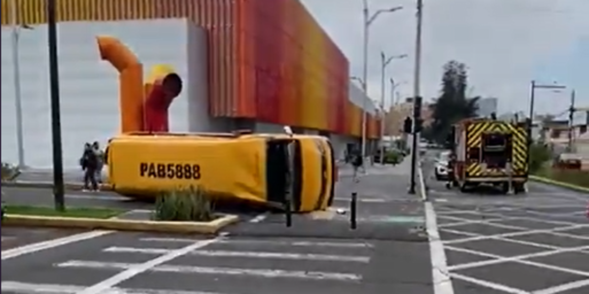 Accidentes de tránsito en el norte y sur de Quito el 5 de febrero