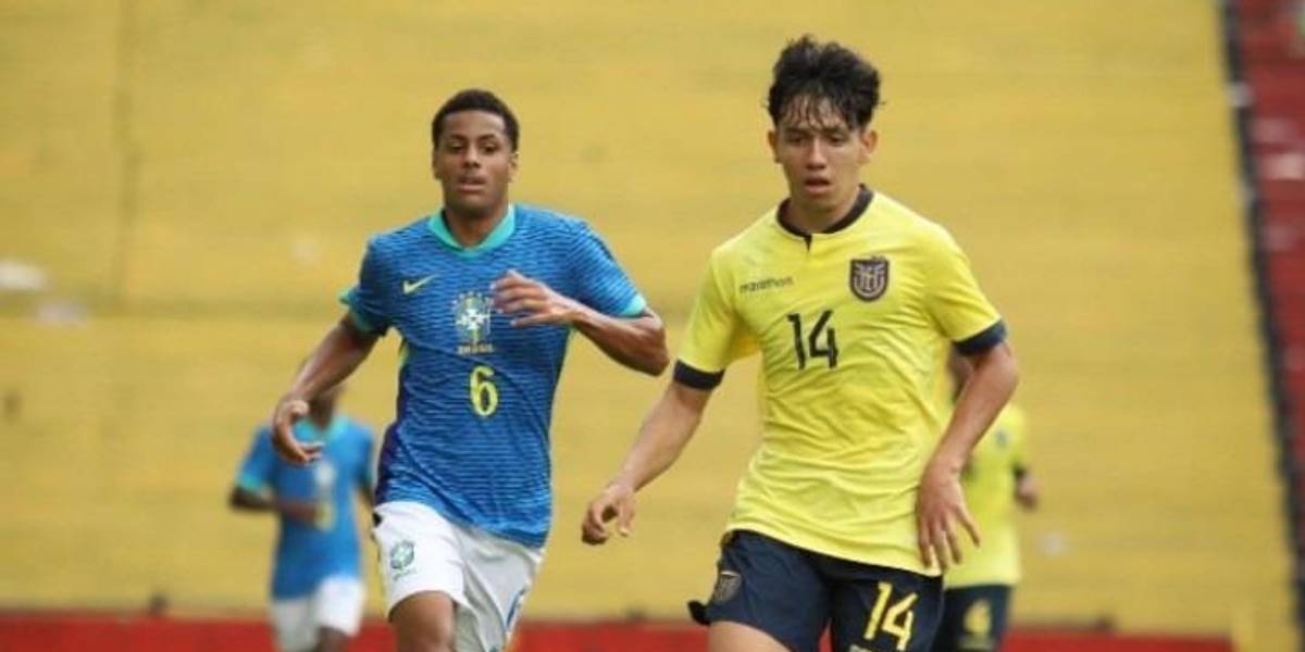 Ecuador sub 17 toma revancha y vence a Brasil en nuevo amistoso internacional