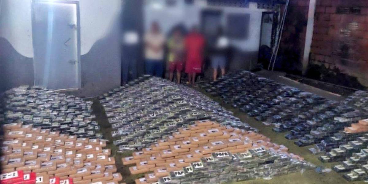 Policía decomisó tres toneladas de cocaína en Los Ríos