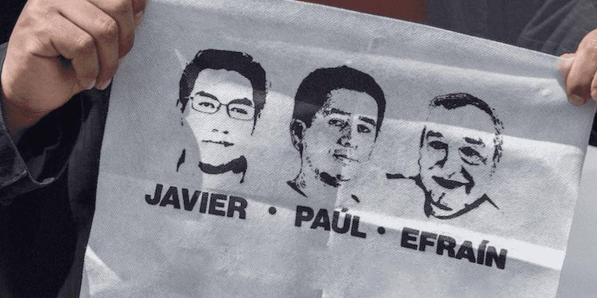 ONG teme que un detenido por el asesinato del equipo periodístico de El Comercio quede libre