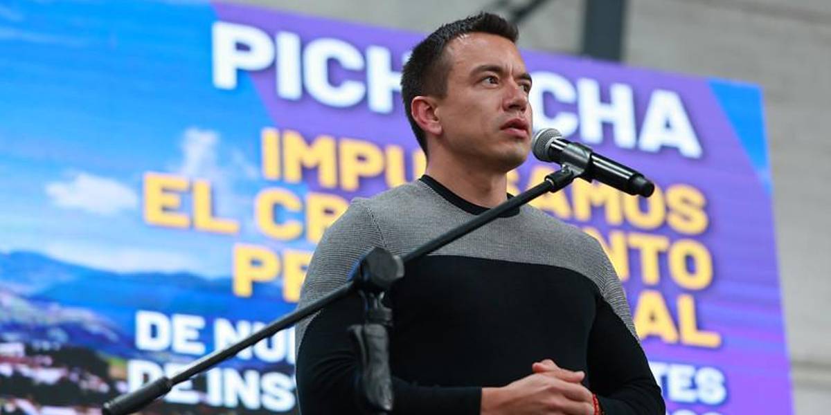 Daniel Noboa desea la pronta recuperación del papa: Los ecuatorianos elevamos nuestras oraciones