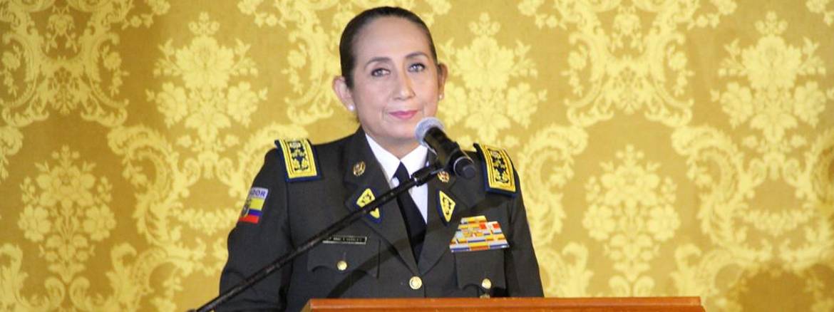 Tannya Varela fue la primera mujer en comandar toda la Policía Nacional. Estuvo entre 2021 y 2022.