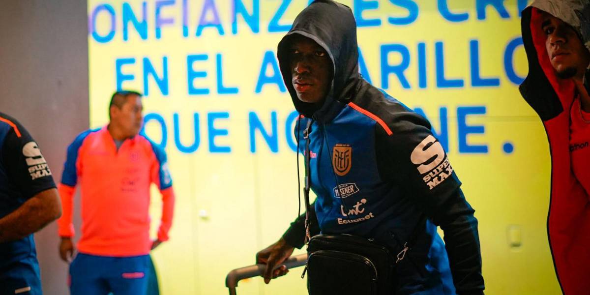La selección de Ecuador llegó a Guayaquil para alistar el partido ante Argentina