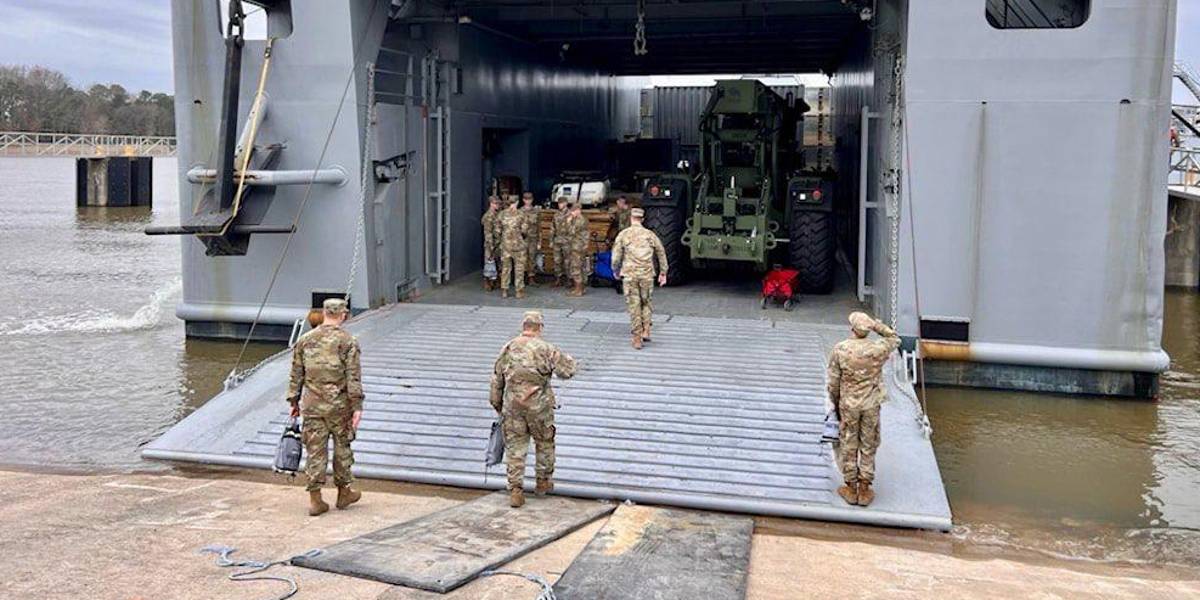 Estados Unidos envía un barco a Gaza para la construcción de un puerto de ayuda humanitaria