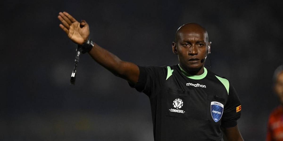 El árbitro Augusto Aragón pitará un partido de la Copa Libertadores