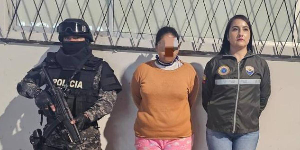 Una mujer, la tercera más buscada en el país, fue detenida en Ambato por pornografía infantil