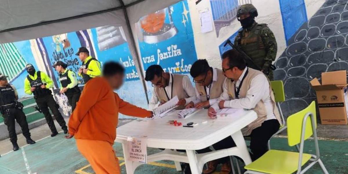 Segunda vuelta 2025: Luisa González ganó en las cárceles de Guayas