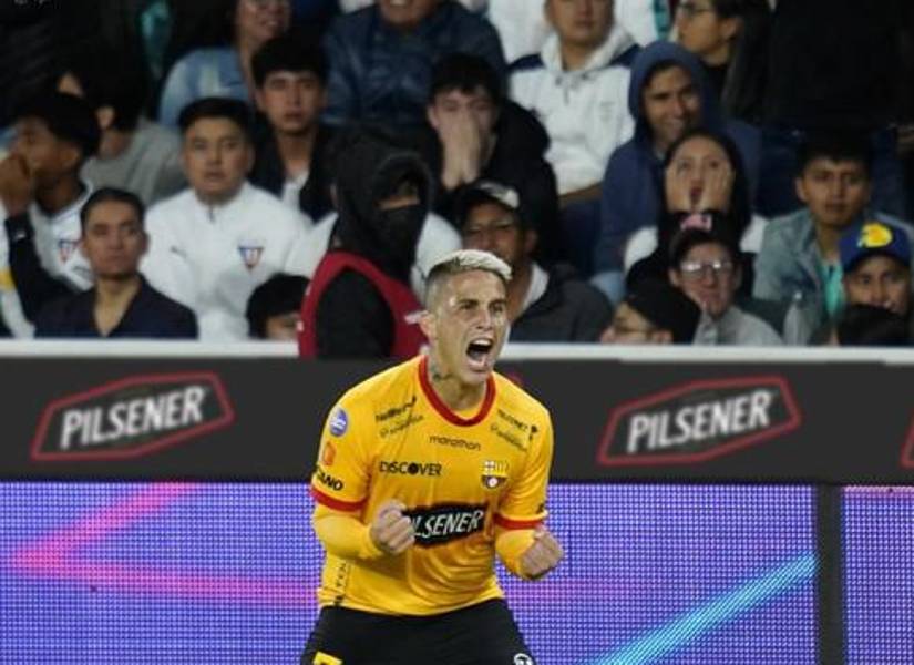 Barcelona SC venció 1-0 a Liga de Quito en el Estadio Rodrigo Paz Delgado en el 2023.