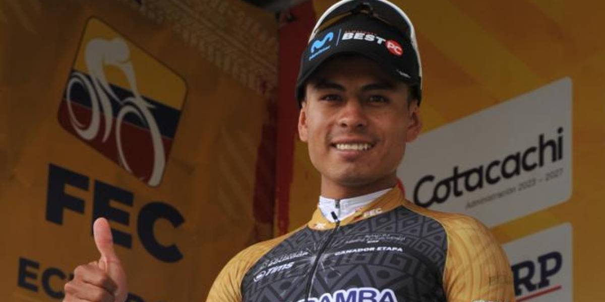 Vuelta al Ecuador: Santiago Montenegro se lleva la quinta etapa y Chalapud se mantiene como líder