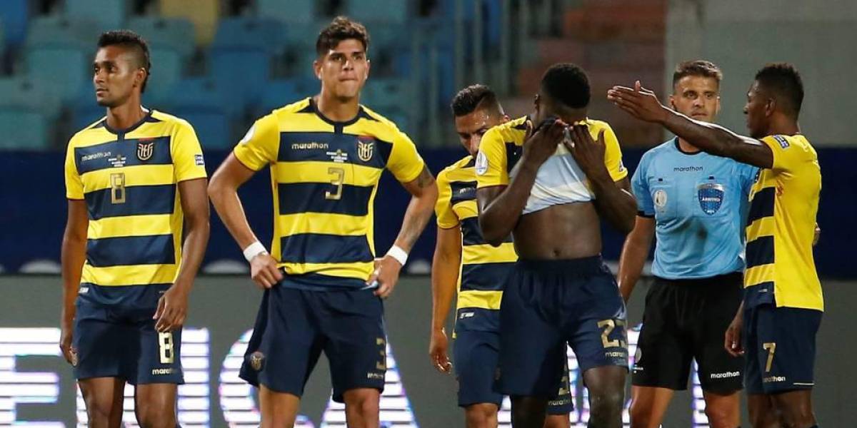 Ecuador y sus números preocupantes en Copas Américas
