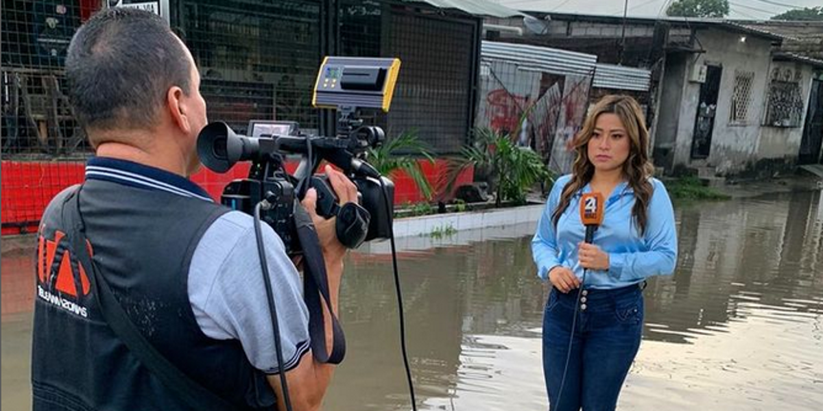 Un equipo de Teleamazonas es asaltado por tercera ocasión en menos de seis meses