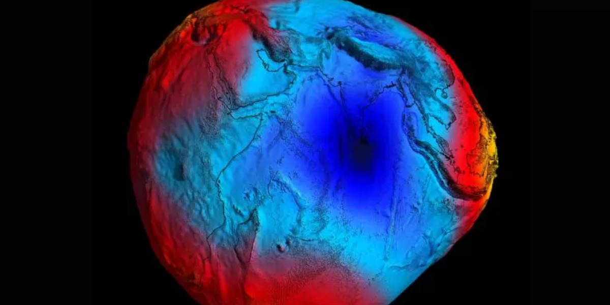 ¿Cómo es el agujero gravitacional que hay en la Tierra y la explicación de cómo se formó