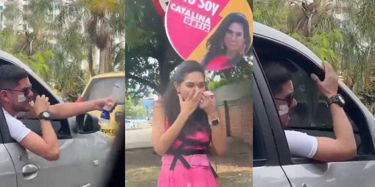 Una candidata colombiana admite que un ataque machista sufrido en la calle fue un montaje