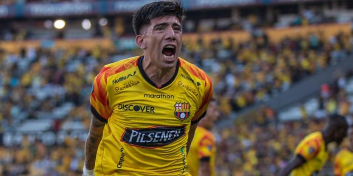 Brian Oyola es duda para Barcelona SC ante El Nacional por la Copa Libertadores