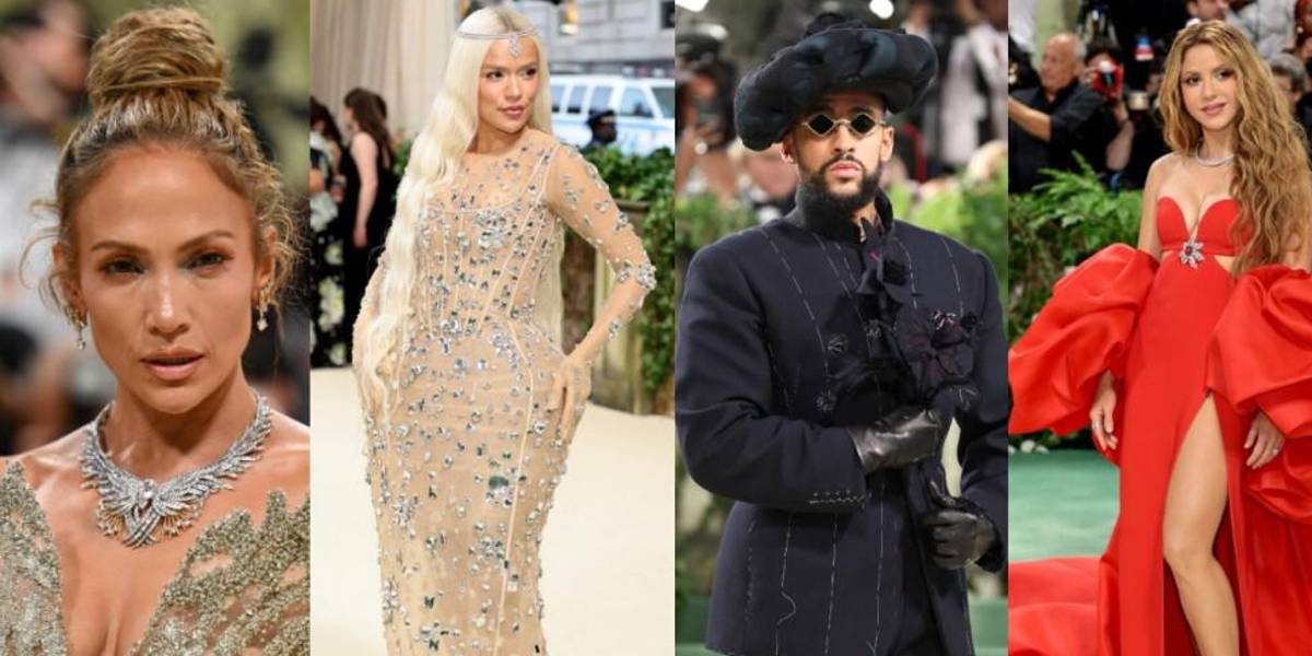 Los latinos que arrasaron en la Met Gala 2024: un desfile lleno de talento y atuendos de ensueño