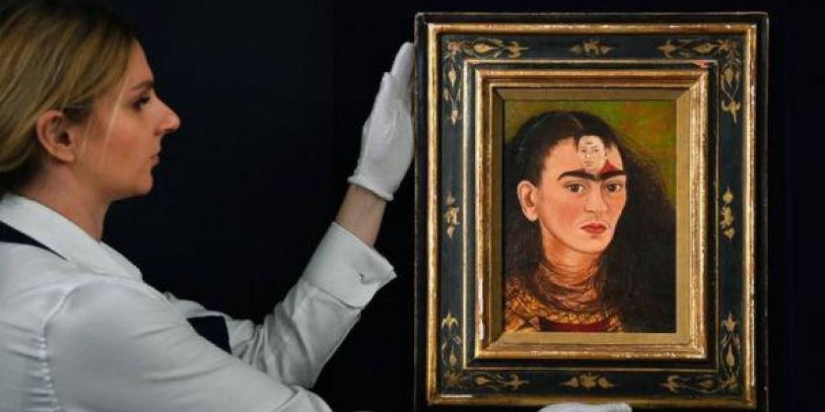 Autorretrato de Frida Kahlo se vende por USD 34,9 millones